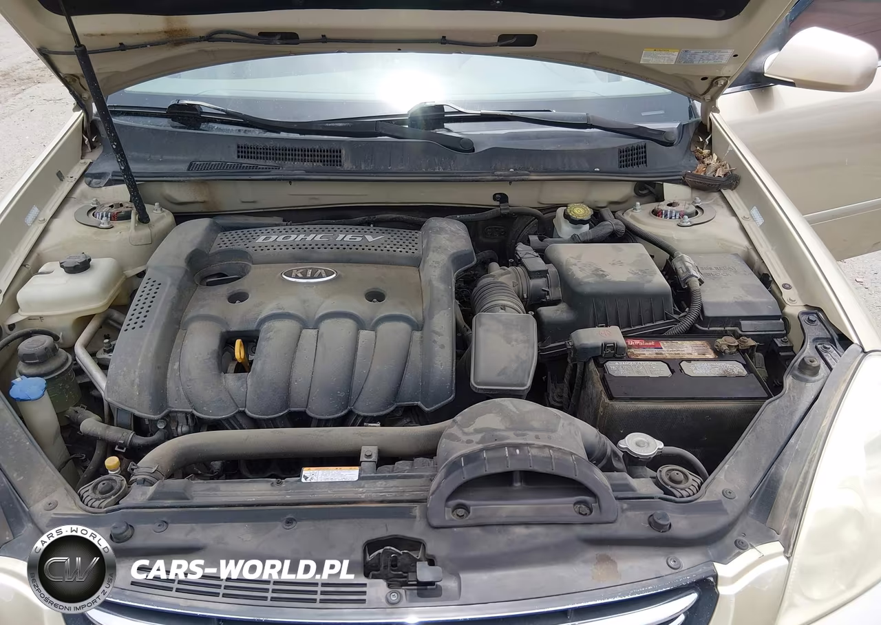 2008 Kia Optima Lx VIN:KNAGE123085167709 - 10