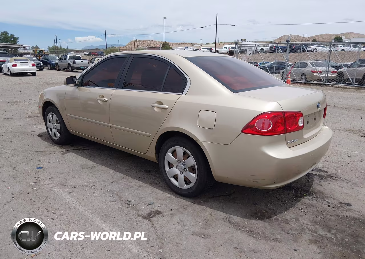 2008 Kia Optima Lx VIN:KNAGE123085167709 - 3