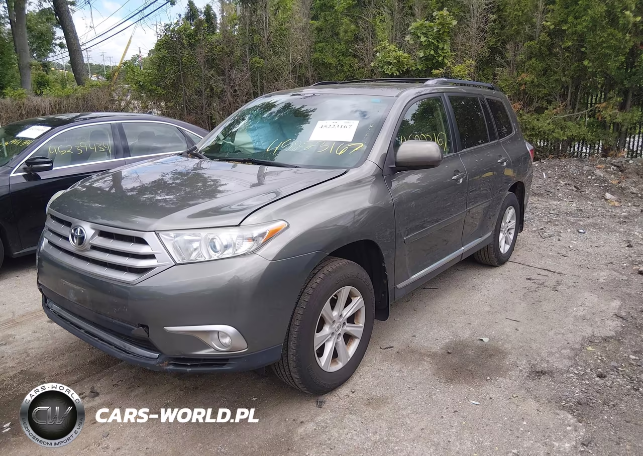 2012 Toyota Highlander Se V6 VIN:5TDBK3EH7CS173373 - 2