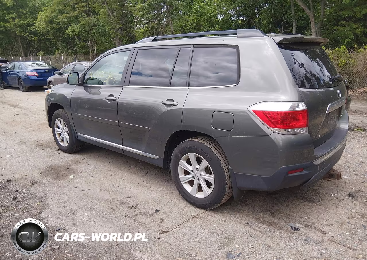 2012 Toyota Highlander Se V6 VIN:5TDBK3EH7CS173373 - 3