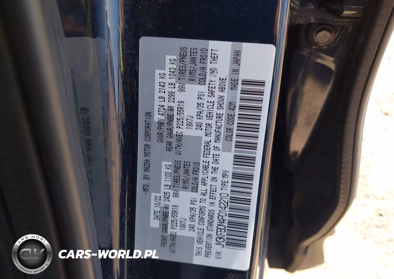 2023 Mazda Cx-5 2.5 S Premium VIN:JM3KFBDM4P0142210 - 9