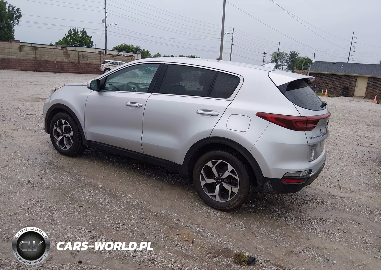 2021 Kia Sportage Lx VIN:KNDPM3AC9M7927380 - 3