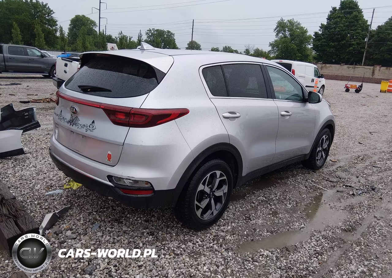 2021 Kia Sportage Lx VIN:KNDPM3AC9M7927380 - 4