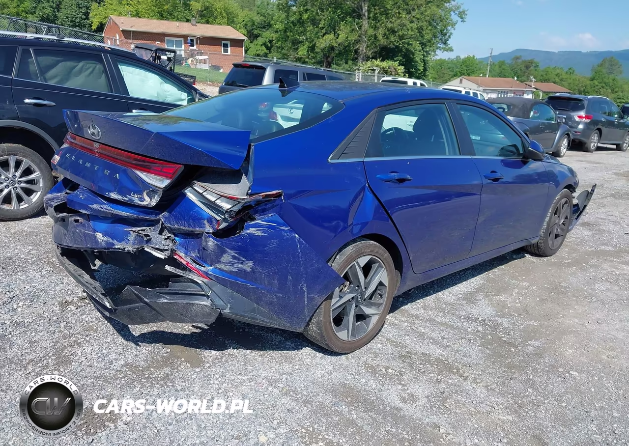 2022 Hyundai Elantra Limited VIN:5NPLP4AG7NH068477 - 4
