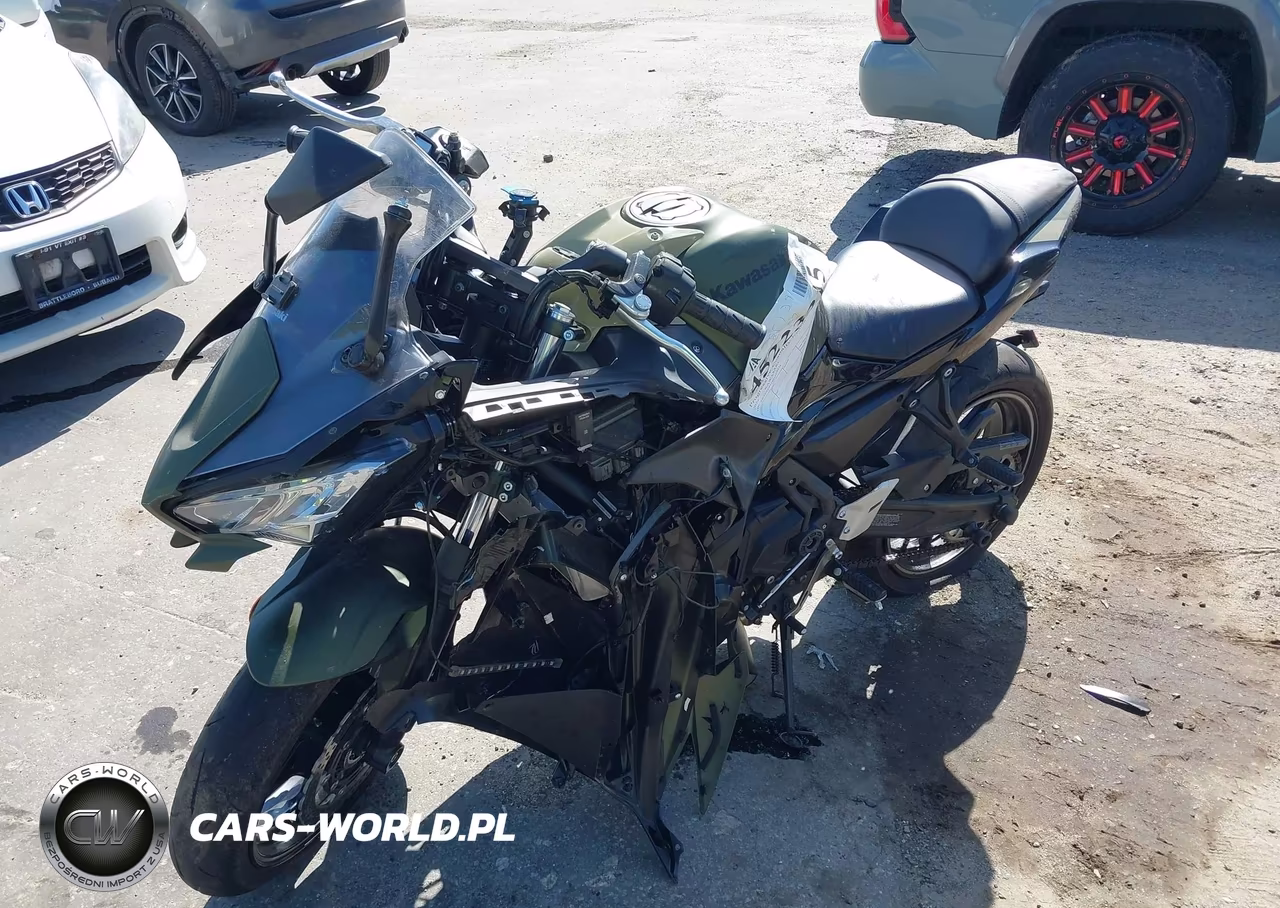 2024 Kawasaki Ex650 P VIN:ML5EXEP13RDAC4434 - 2
