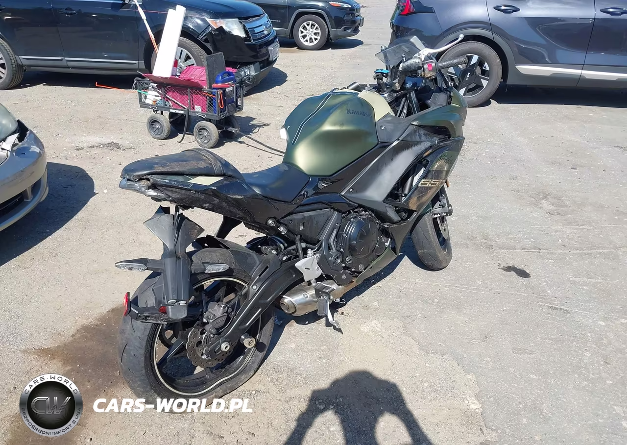 2024 Kawasaki Ex650 P VIN:ML5EXEP13RDAC4434 - 4