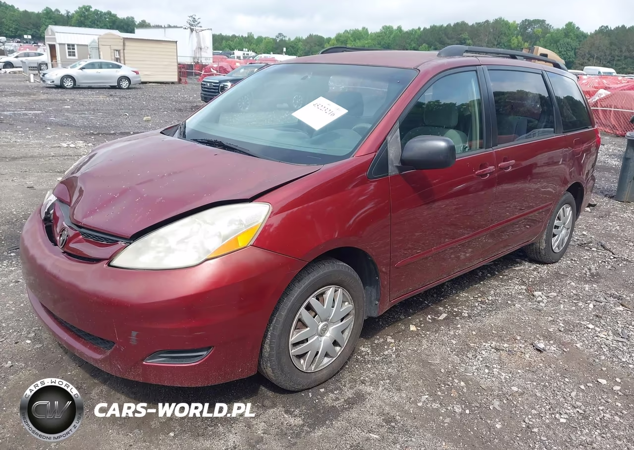 2008 Toyota Sienna Ce VIN:5TDZK23C08S127052 - 2