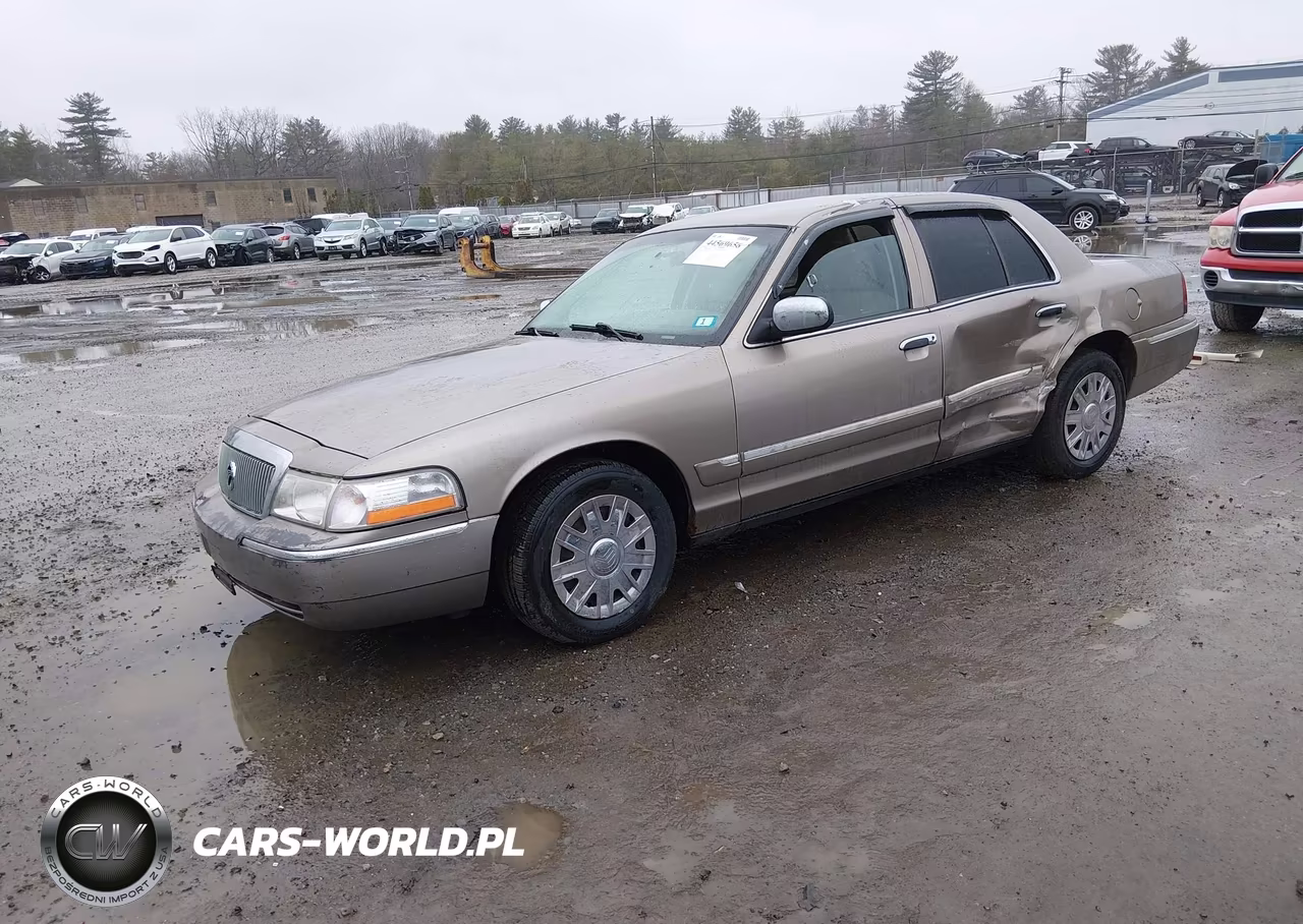 2005 Mercury Grand Marquis Gs VIN:2MEFM74W05X602085 - 2