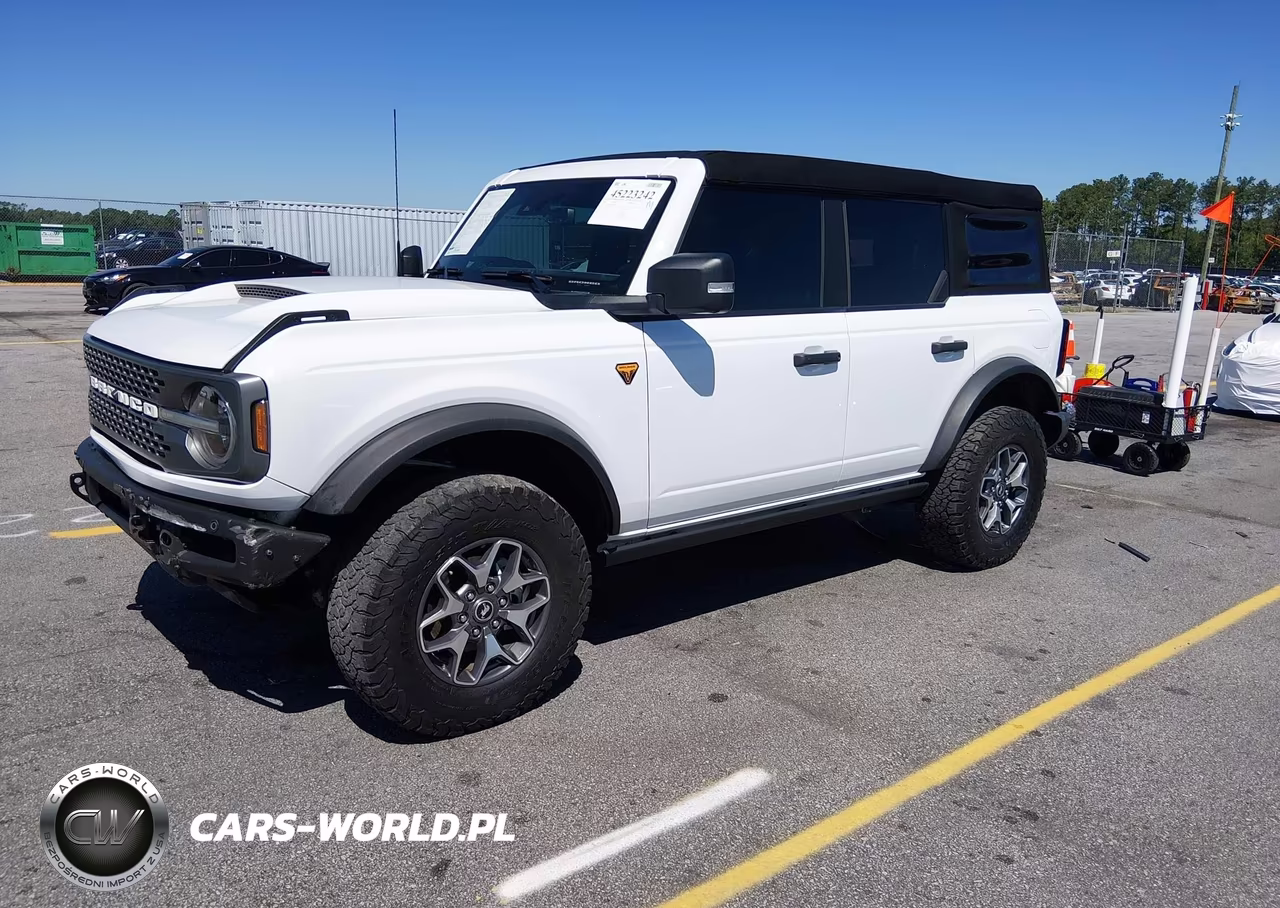 2023 Ford Bronco Badlands VIN:1FMEE5DP9PLB30116 - 2