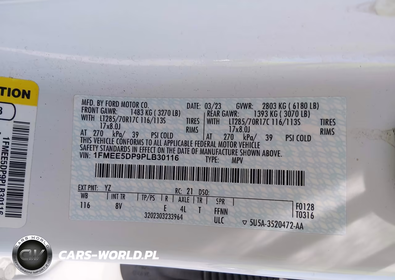 2023 Ford Bronco Badlands VIN:1FMEE5DP9PLB30116 - 9