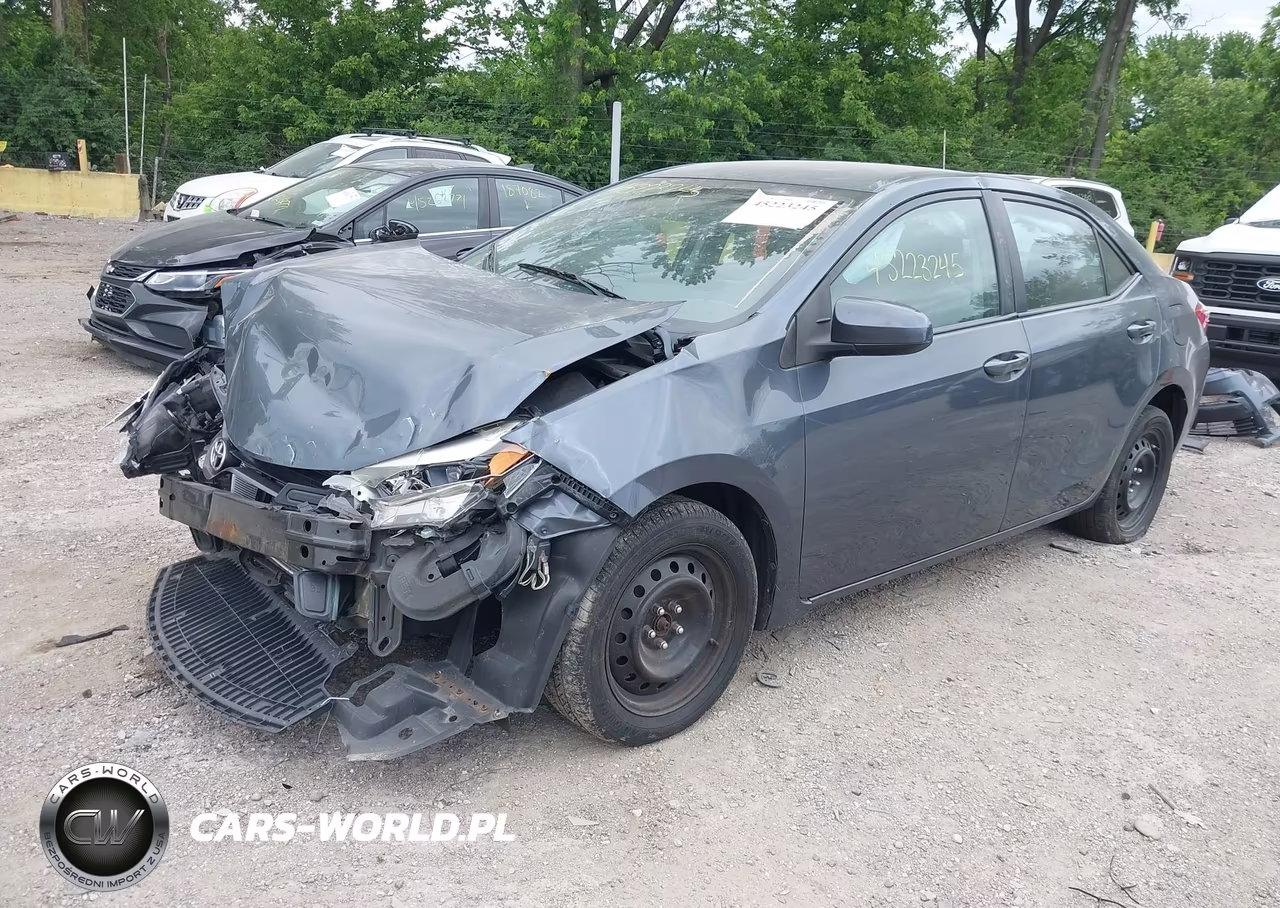 2014 Toyota Corolla Le VIN:5YFBURHE2EP066595 - 2
