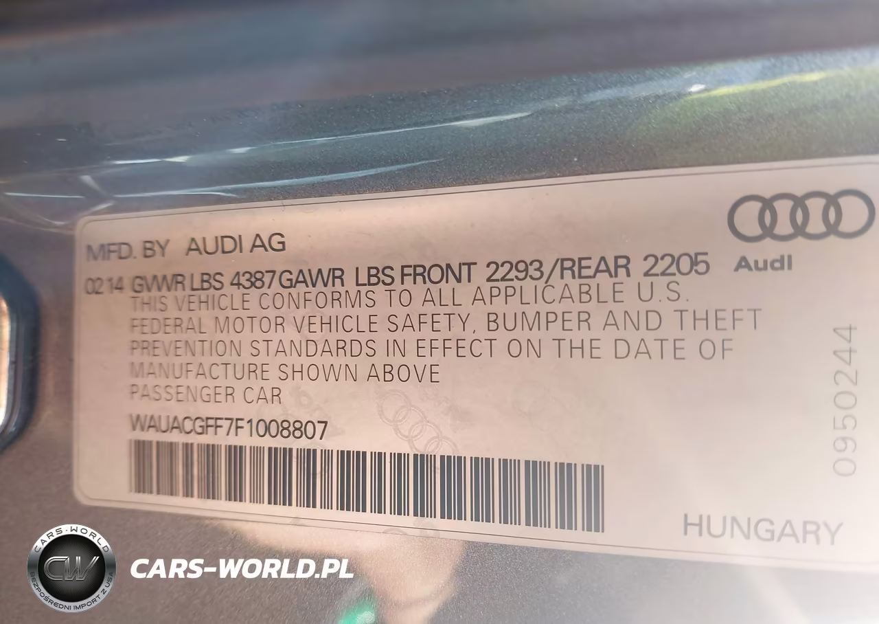 2015 Audi A3 1.8T Premium VIN:WAUACGFF7F1008807 - 9