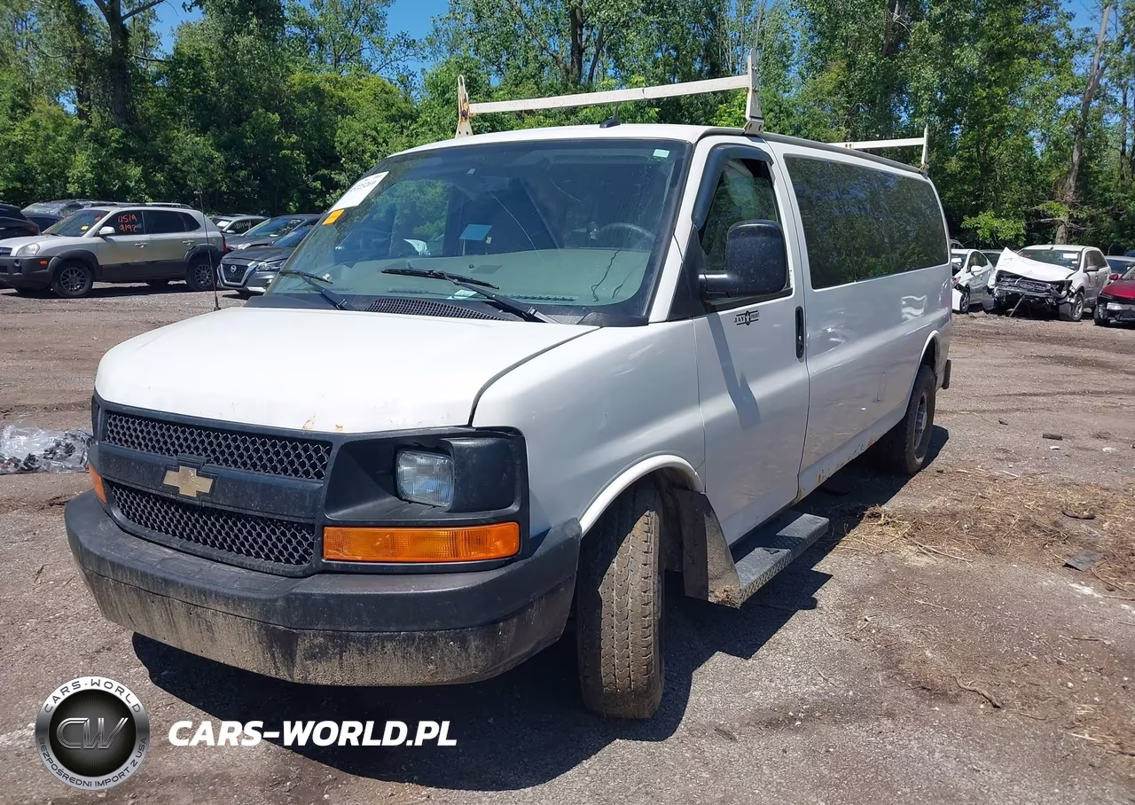 2012 Chevrolet Express 3500 Ls VIN:1GAZGZFG1C1169656 - 2