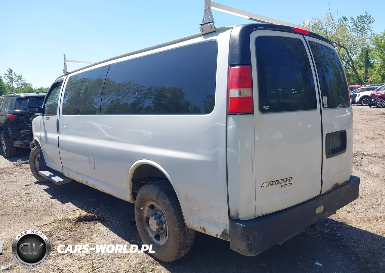 2012 Chevrolet Express 3500 Ls VIN:1GAZGZFG1C1169656 - 3