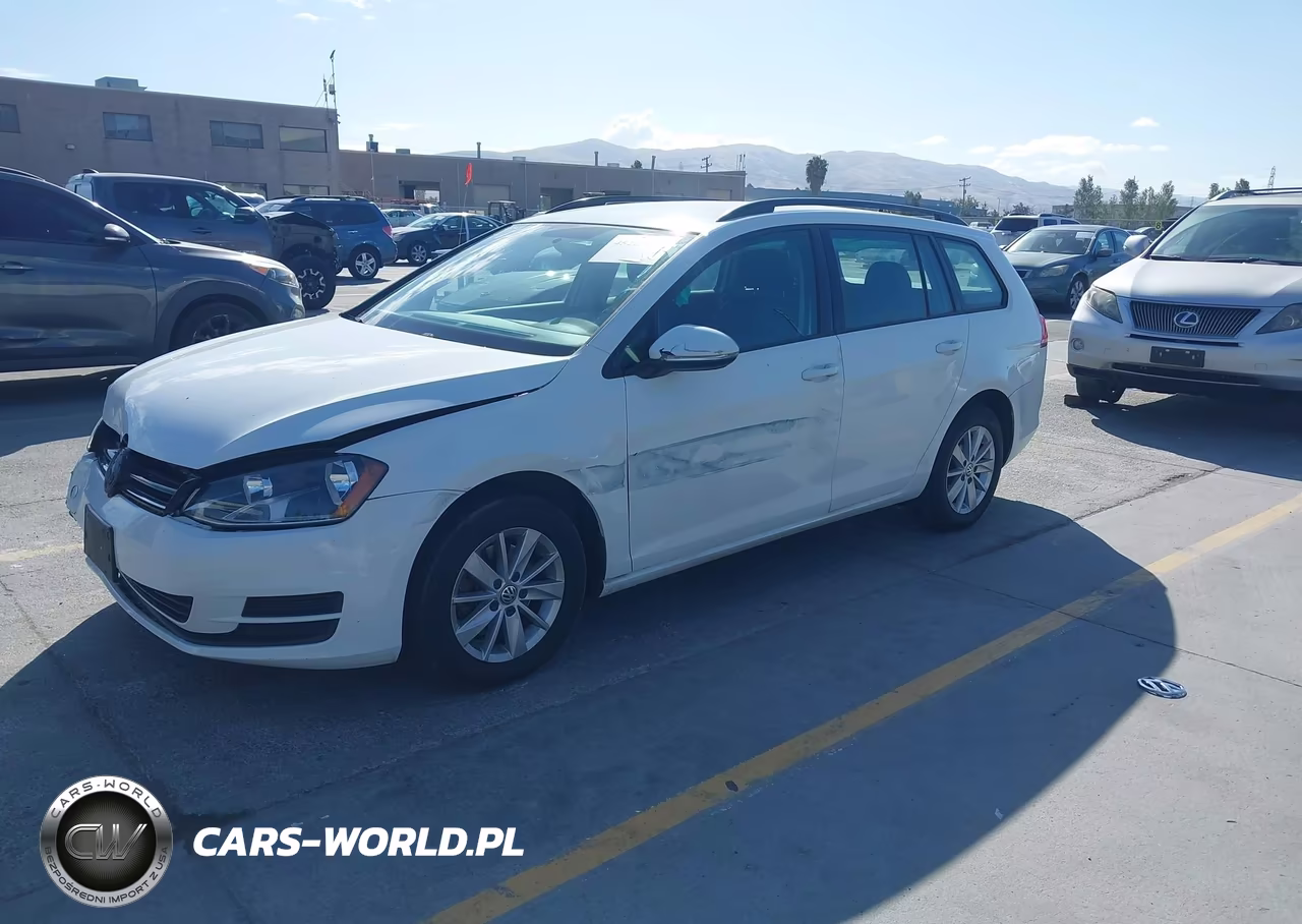 2015 Volkswagen Golf Sportwagen Tsi S 4-Door VIN:3VWC17AU0FM504121 - 2
