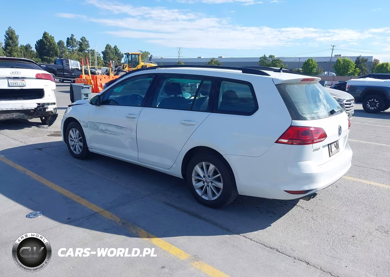 2015 Volkswagen Golf Sportwagen Tsi S 4-Door VIN:3VWC17AU0FM504121 - 3