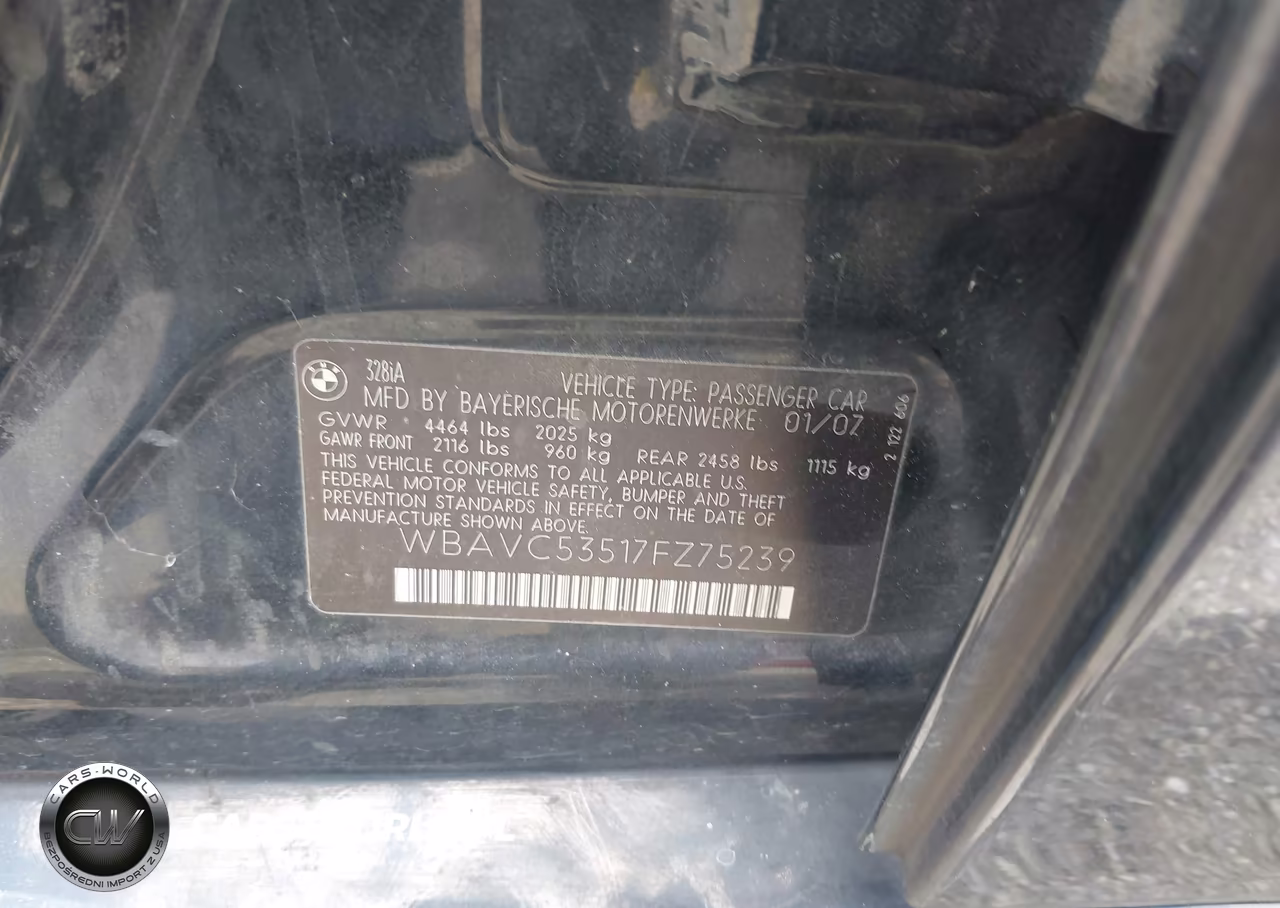 2007 BMW 328I VIN:WBAVC53517FZ75239 - 9