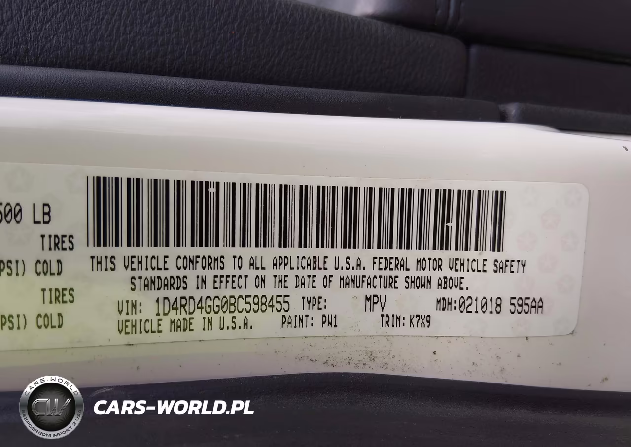 2011 Dodge Durango Crew VIN:1D4RD4GG0BC598455 - 9