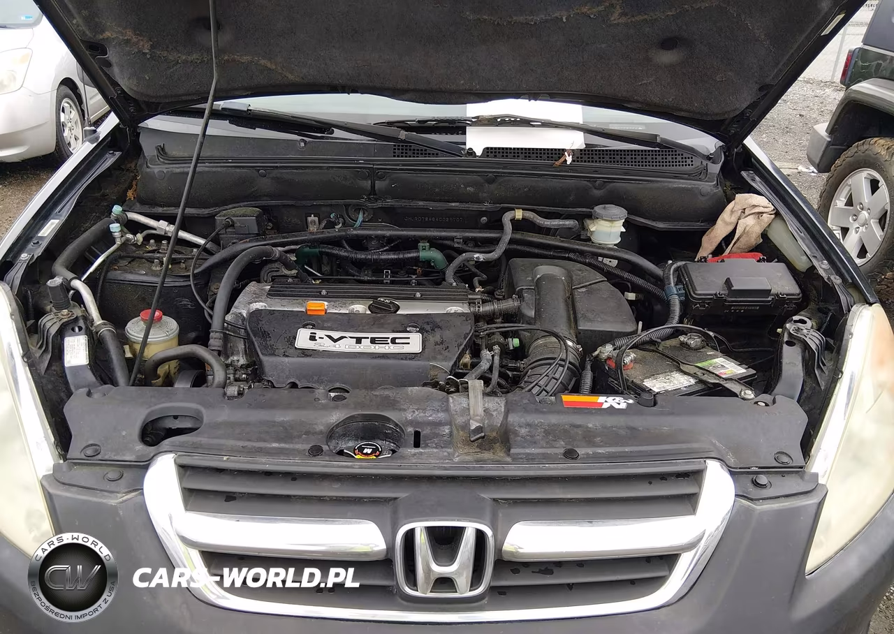 2004 Honda Cr-V Lx VIN:JHLRD78464C027707 - 10