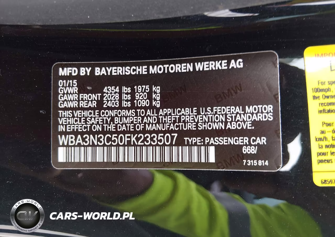2015 BMW 428I VIN:WBA3N3C50FK233507 - 9