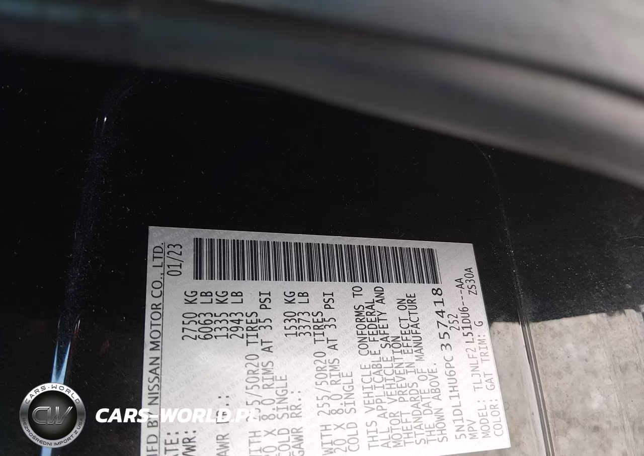2023 Infiniti Qx60 Autograph Awd VIN:5N1DL1HU6PC357418 - 9