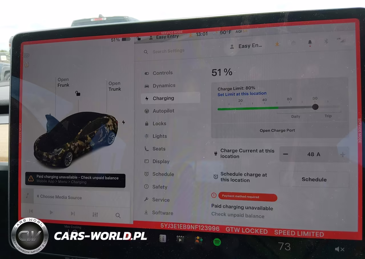2022 Tesla Model 3 Long Range Dual Motor All-Wheel Drive VIN:5YJ3E1EB9NF123996 - 17