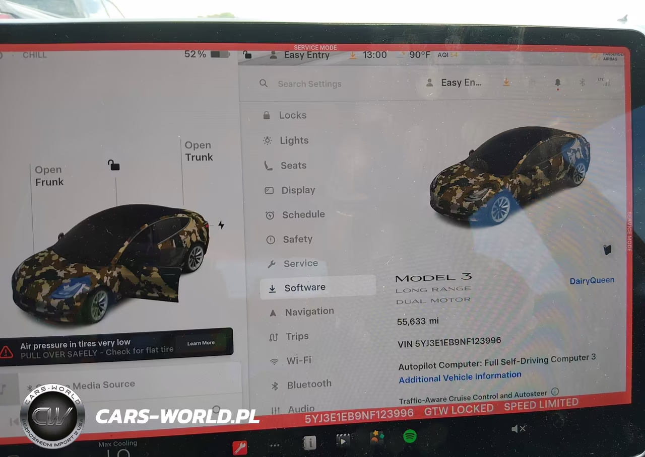 2022 Tesla Model 3 Long Range Dual Motor All-Wheel Drive VIN:5YJ3E1EB9NF123996 - 18