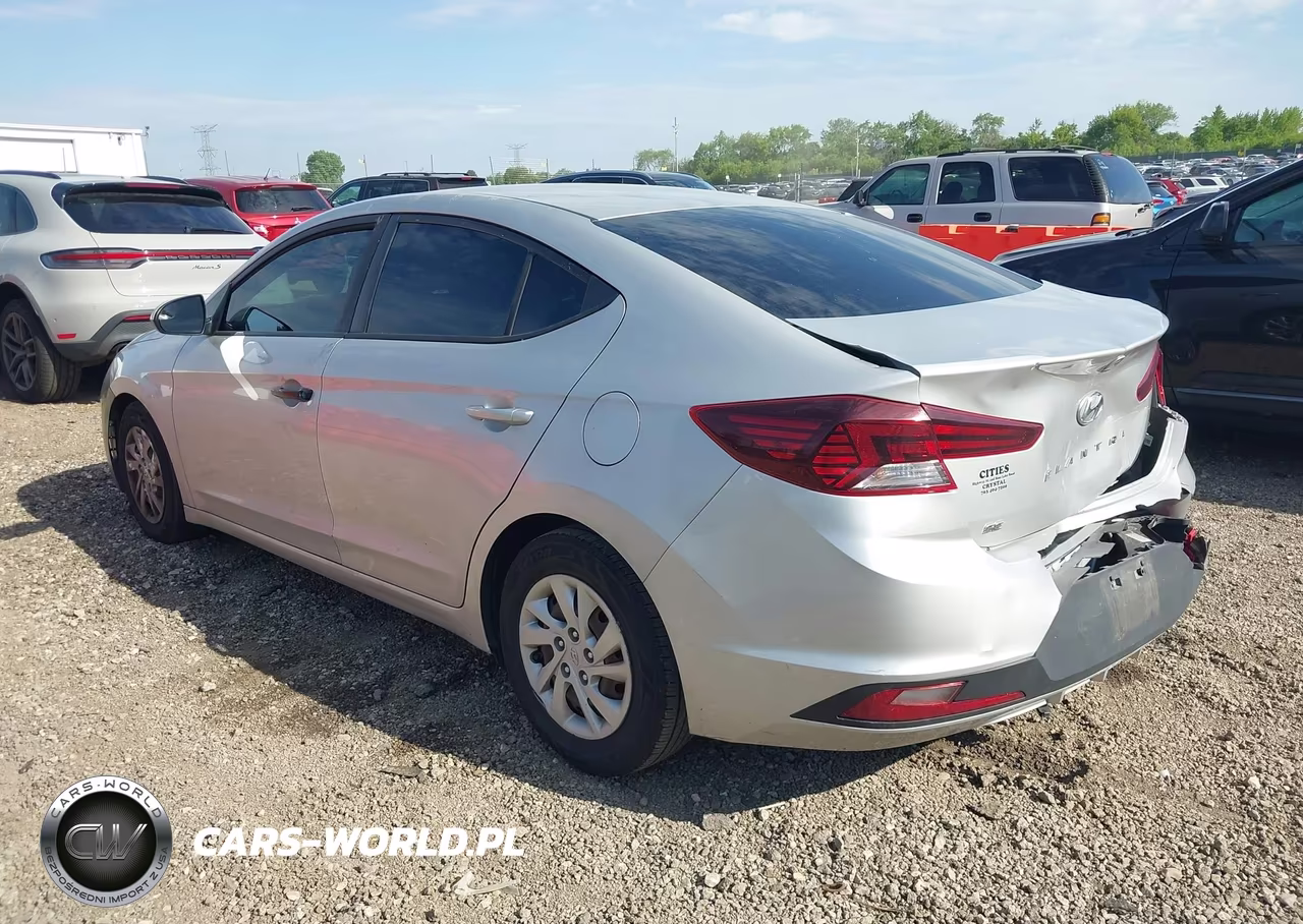 2019 Hyundai Elantra Se VIN:5NPD74LF0KH447499 - 3