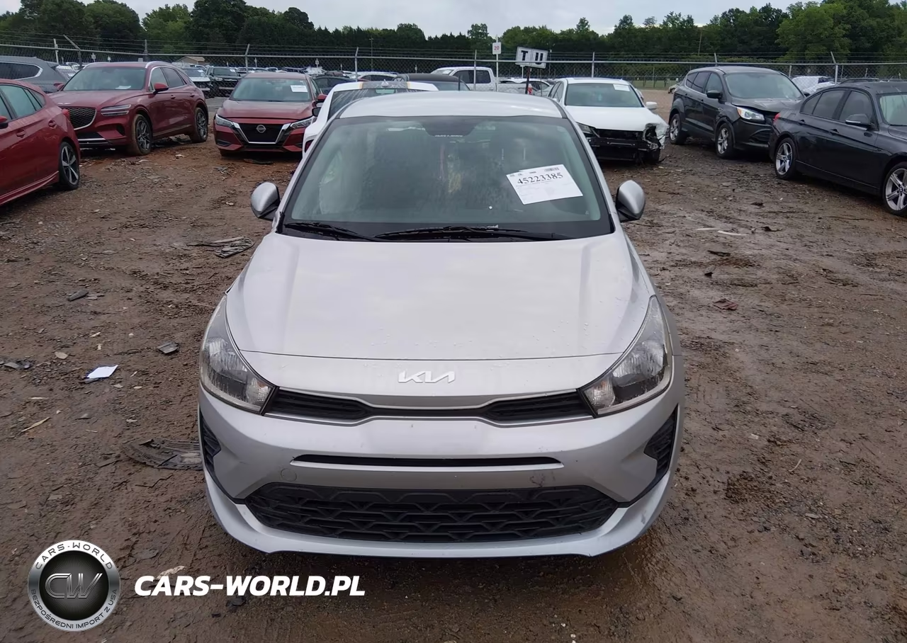 2022 Kia Rio Lx VIN:3KPA24AD8NE433913 - 13