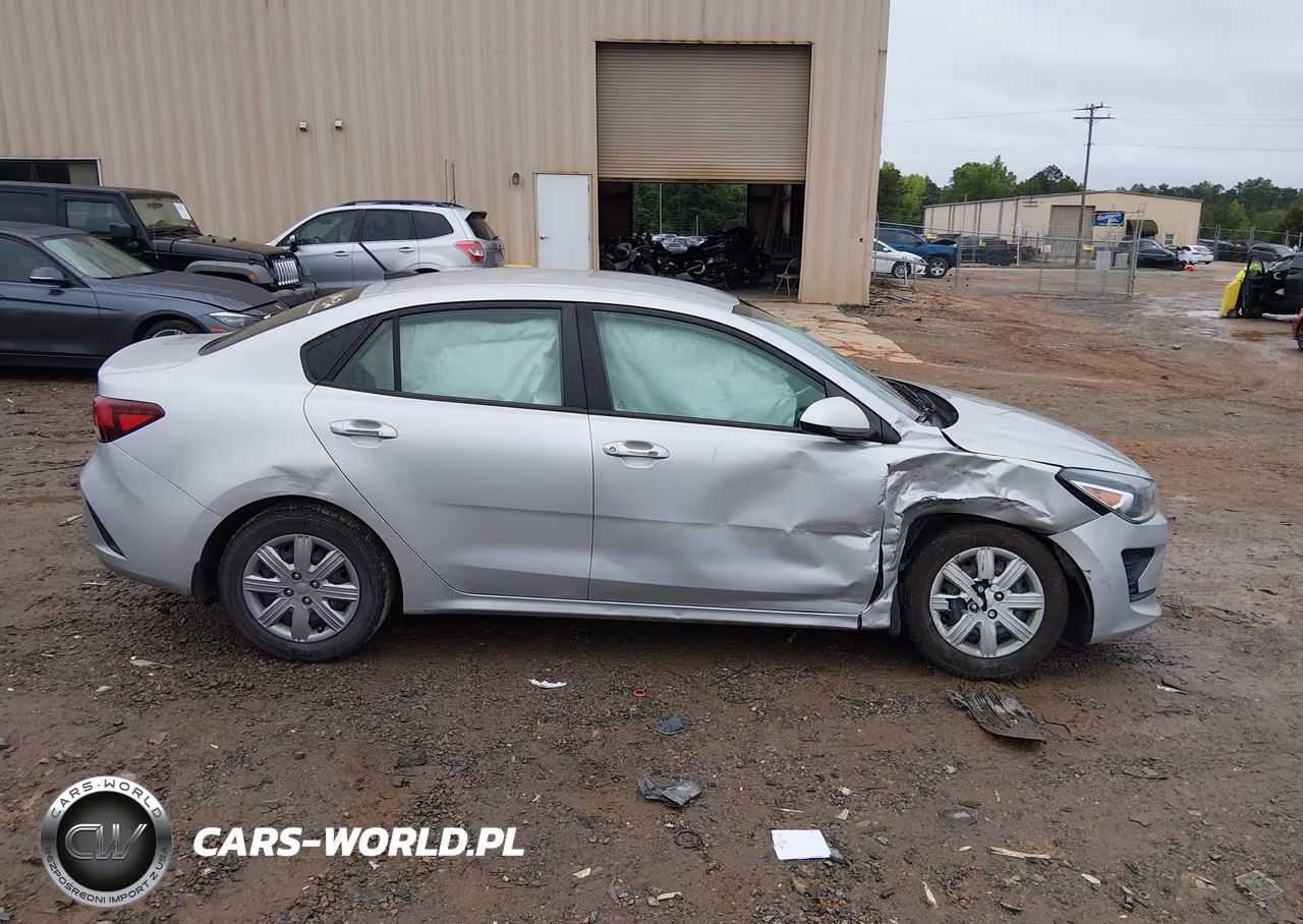 2022 Kia Rio Lx VIN:3KPA24AD8NE433913 - 14