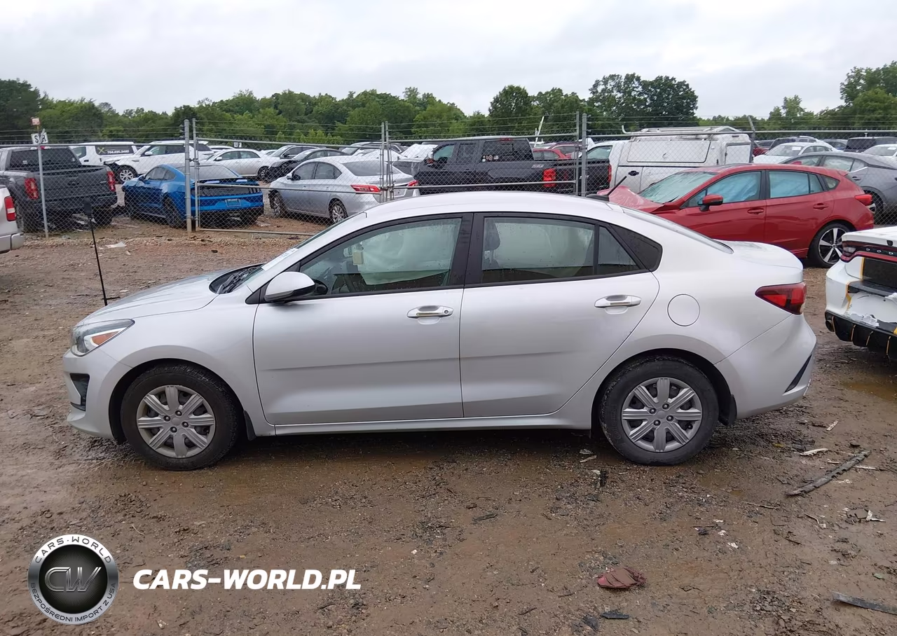 2022 Kia Rio Lx VIN:3KPA24AD8NE433913 - 15