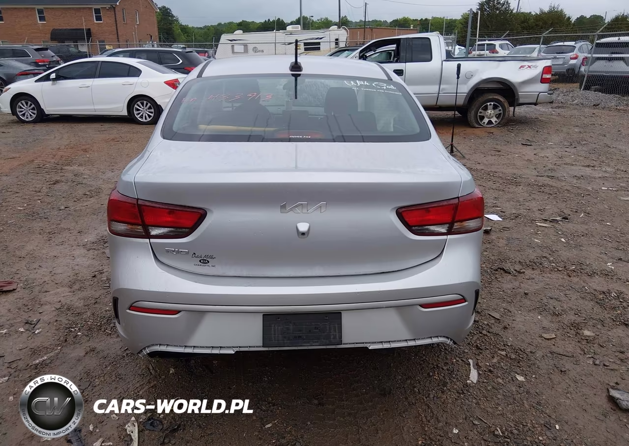2022 Kia Rio Lx VIN:3KPA24AD8NE433913 - 17