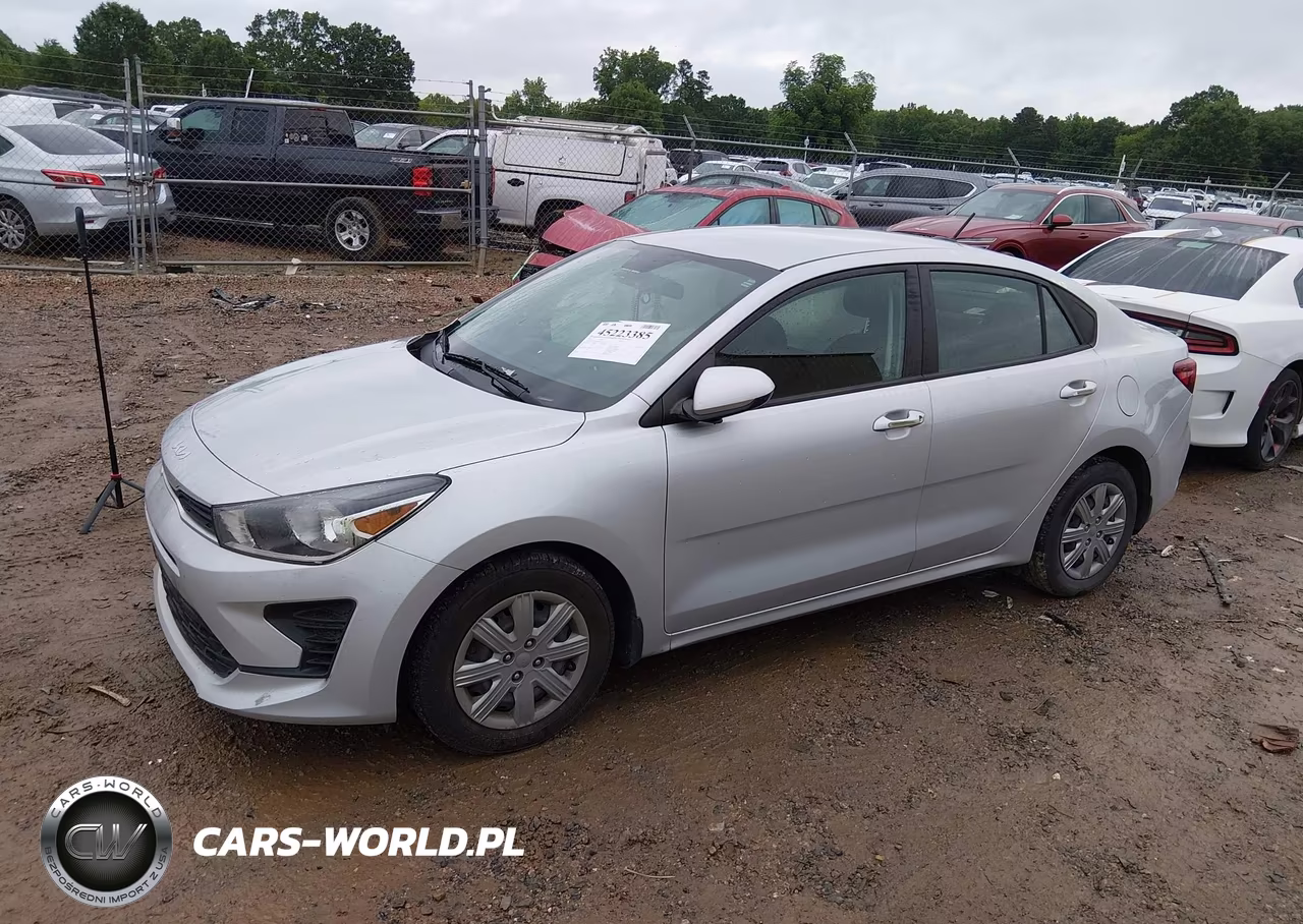 2022 Kia Rio Lx VIN:3KPA24AD8NE433913 - 2