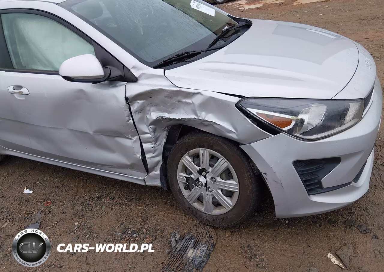 2022 Kia Rio Lx VIN:3KPA24AD8NE433913 - 6