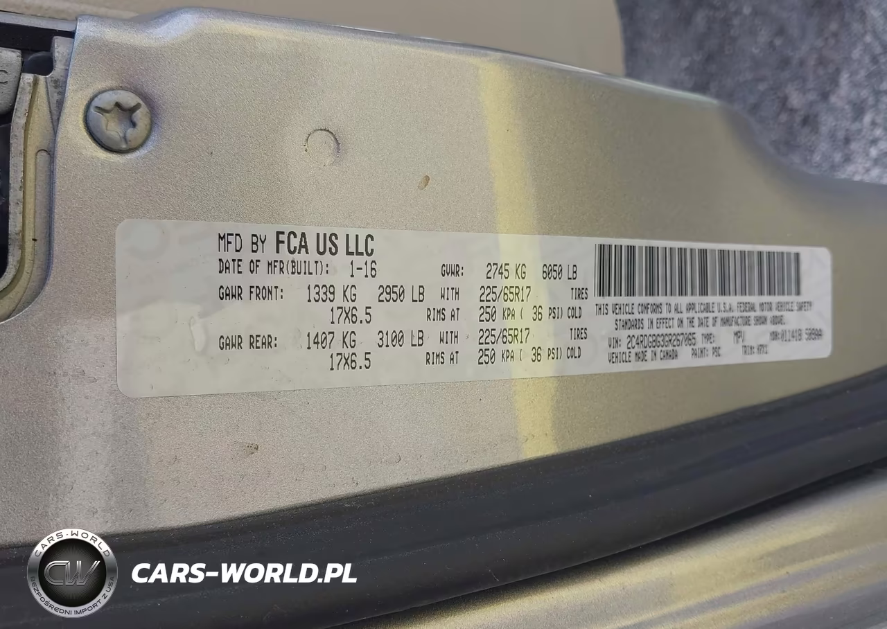 2016 Dodge Grand Caravan Se VIN:2C4RDGBG3GR267065 - 9