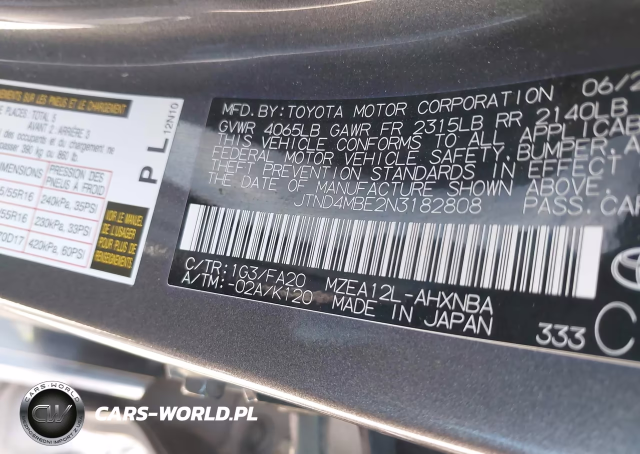 2022 Toyota Corolla Se VIN:JTND4MBE2N3182808 - 9