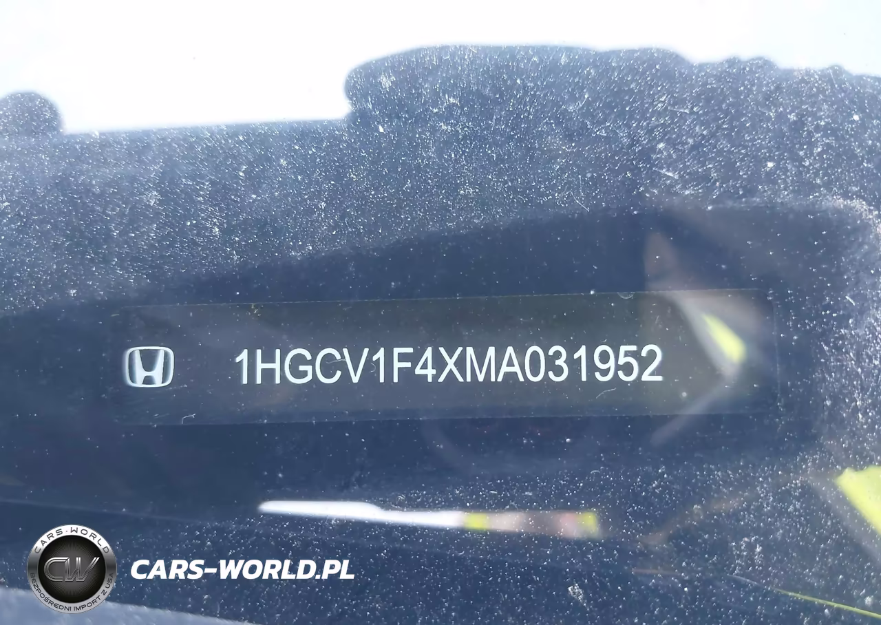 2021 Honda Accord Sport Special Edition VIN:1HGCV1F4XMA031952 - 17