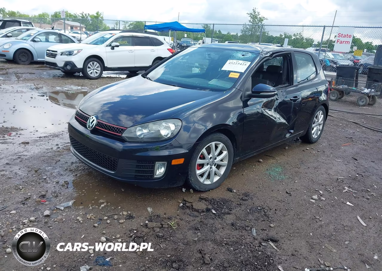 2012 Volkswagen Gti 2-Door VIN:WVWED7AJ8CW089540 - 2