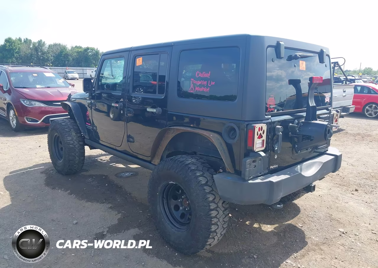2017 Jeep Wrangler Unlimited Rubicon 4X4 VIN:1C4BJWFGXHL731851 - 3