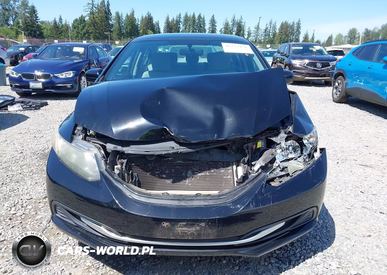 2014 Honda Civic Lx VIN:19XFB2F52EE013818 - 12