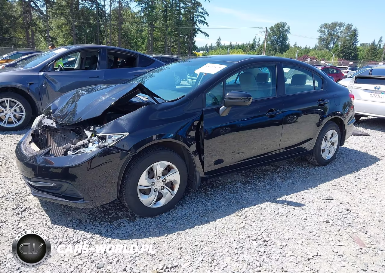 2014 Honda Civic Lx VIN:19XFB2F52EE013818 - 2