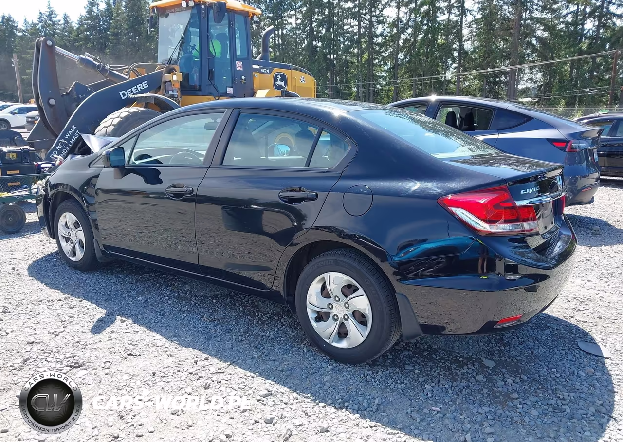 2014 Honda Civic Lx VIN:19XFB2F52EE013818 - 3