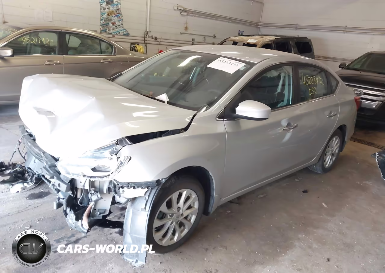2018 Nissan Sentra Sv VIN:3N1AB7AP1JY236167 - 2