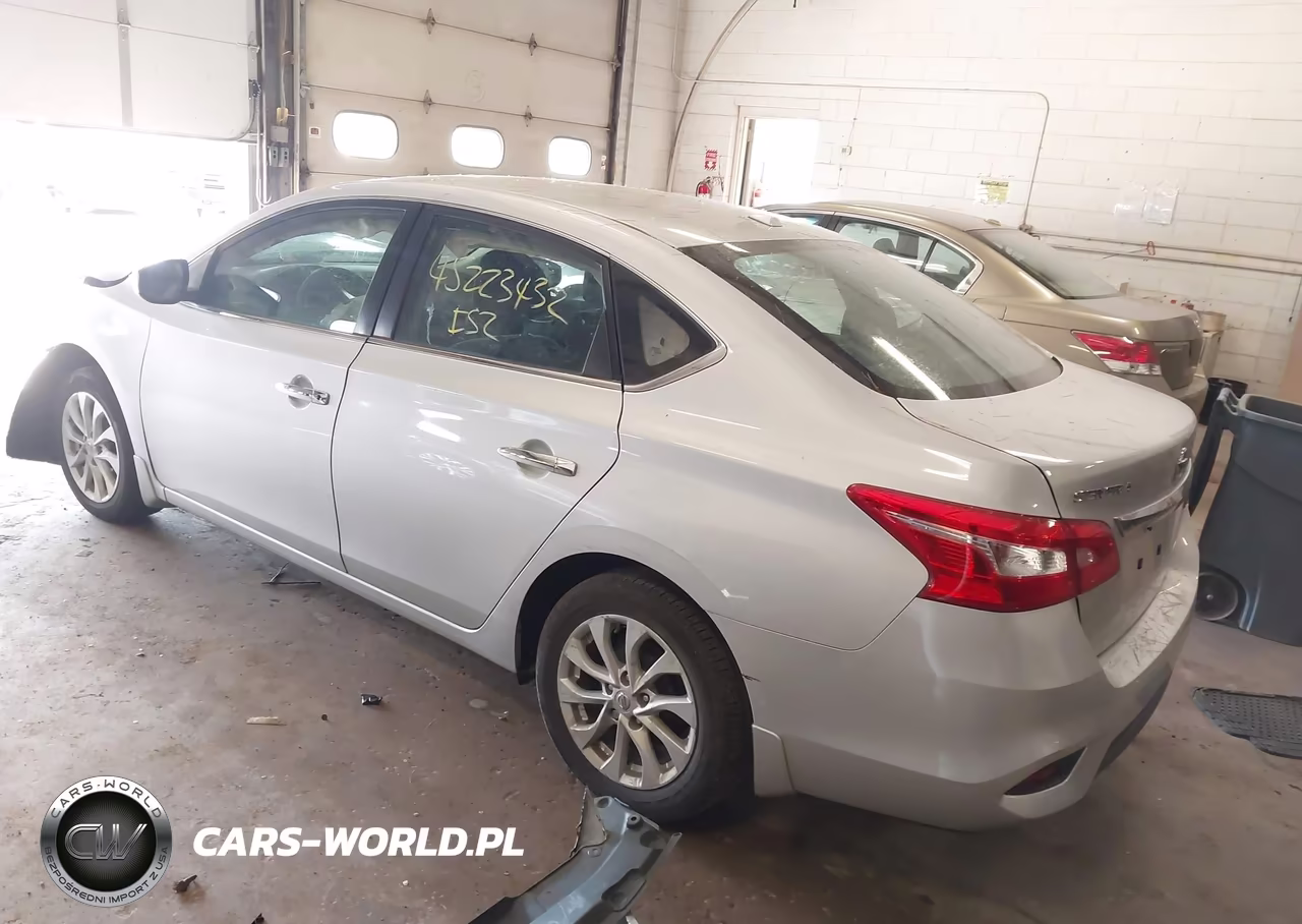 2018 Nissan Sentra Sv VIN:3N1AB7AP1JY236167 - 3