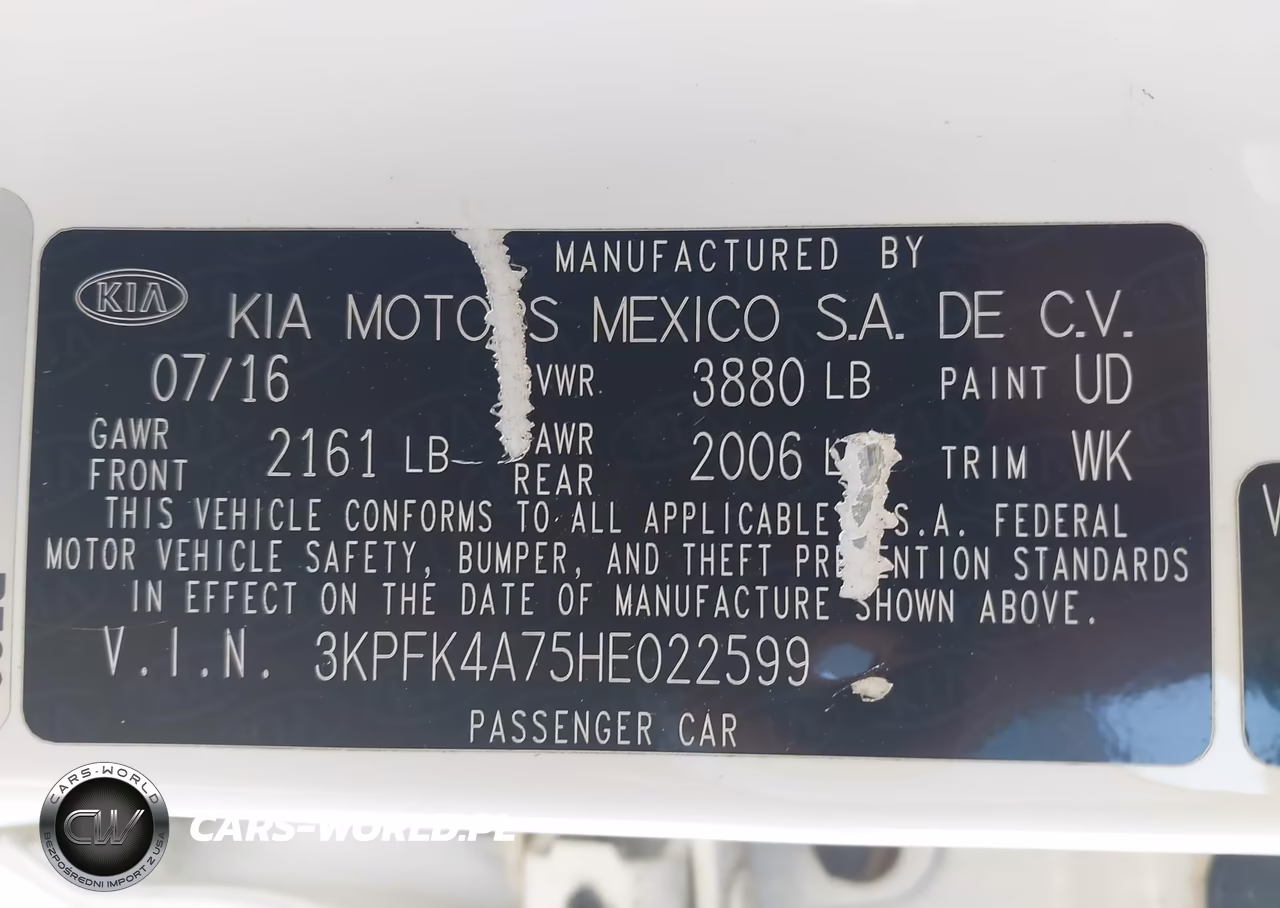 2017 Kia Forte Lx VIN:3KPFK4A75HE022599 - 9