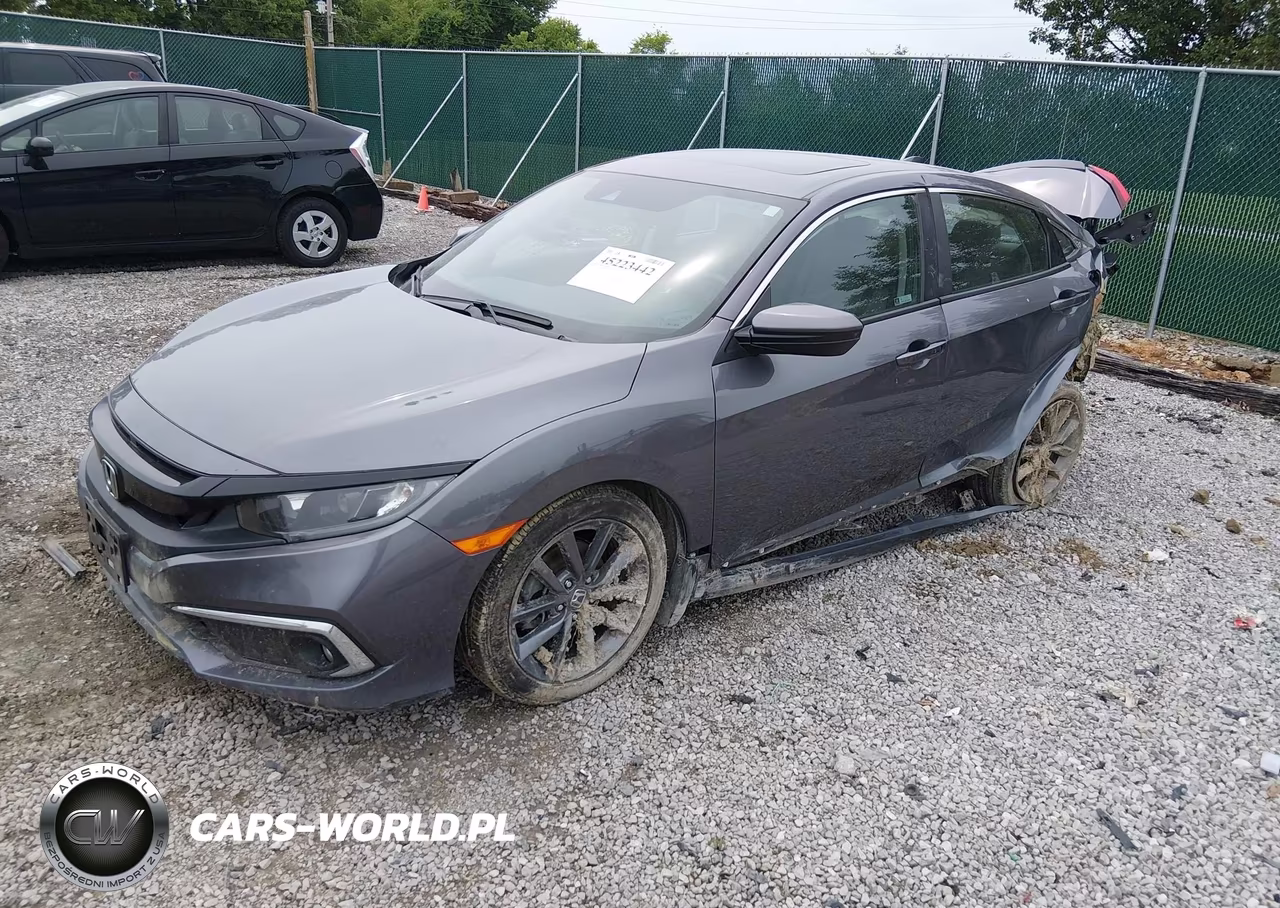 2021 Honda Civic Ex VIN:19XFC1F3XME013036 - 2