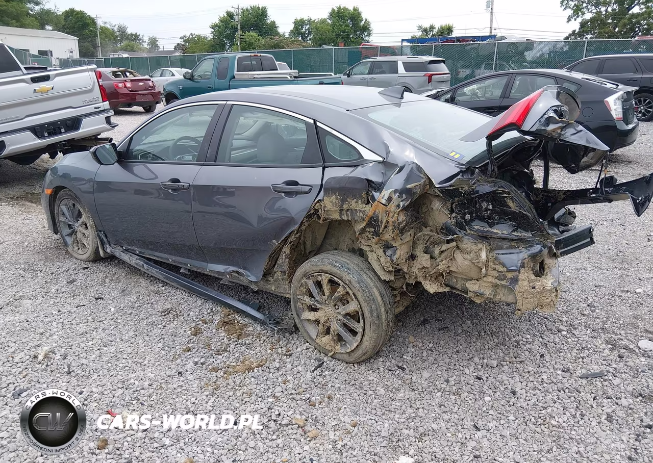 2021 Honda Civic Ex VIN:19XFC1F3XME013036 - 3