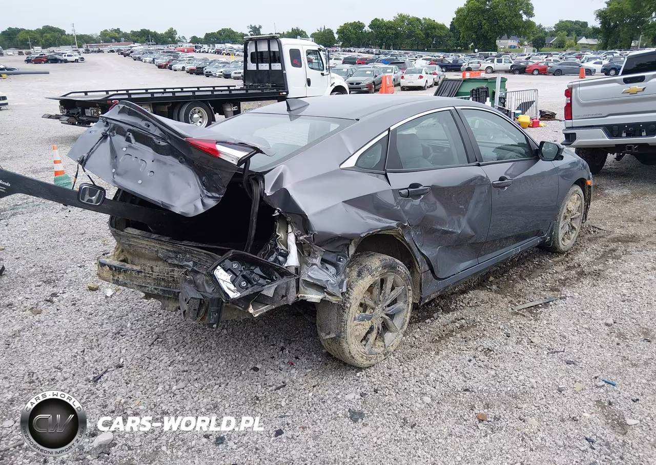 2021 Honda Civic Ex VIN:19XFC1F3XME013036 - 4
