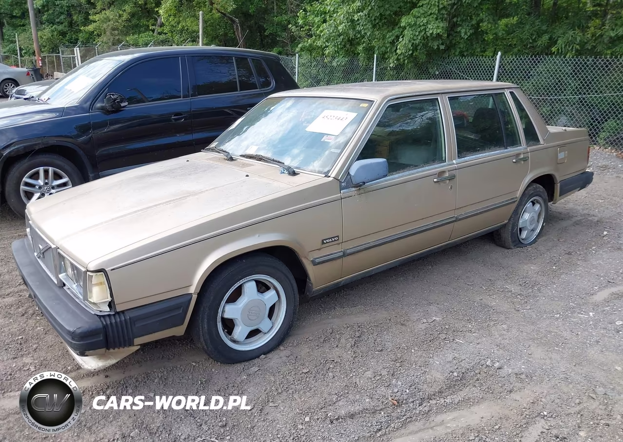 1989 Volvo 740 Gl VIN:YV1FX8840K2317418 - 2