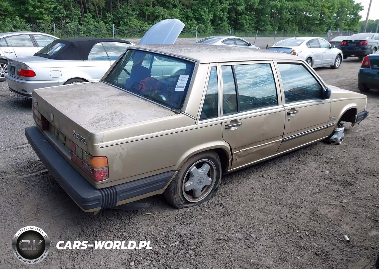 1989 Volvo 740 Gl VIN:YV1FX8840K2317418 - 4